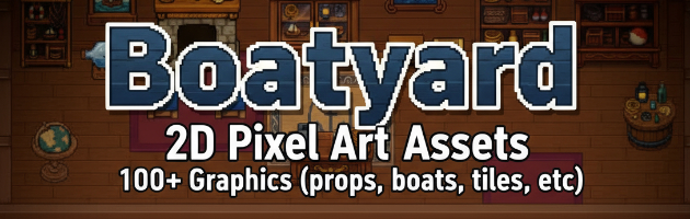 100+ Boatyard Asset Pack